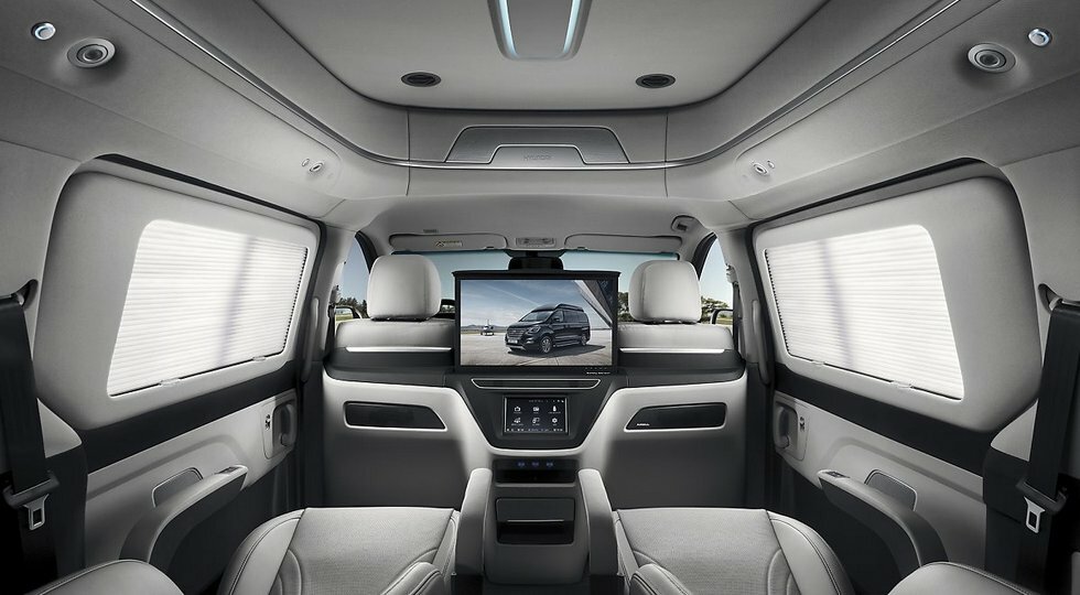 Hyundai grand starex салон