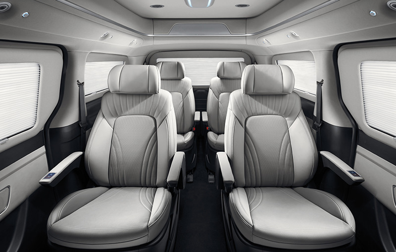 Hyundai grand starex салон